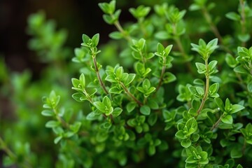 thyme growing outside