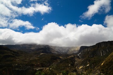 paisajes, nevado del Ruiz