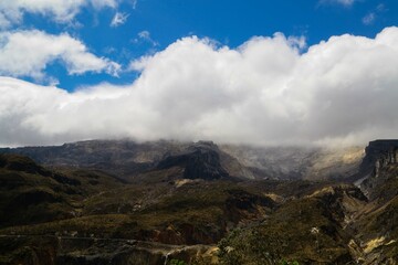 paisajes, nevado del Ruiz