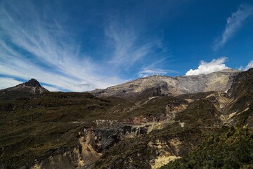 paisajes, nevado del Ruiz