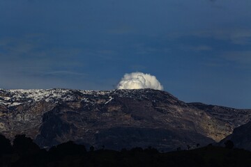 paisajes, nevado del Ruiz