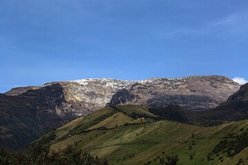 paisajes, nevado del Ruiz