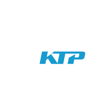 KTP font logo icon vector template.eps