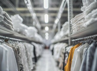 Clothing factory warehouse