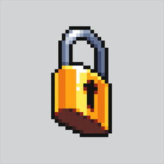 Pixel art illustration Padlock. Pixelated Padlock. Secure Padlock.
pixelated for the pixel art game and icon for website and video game. old school retro.