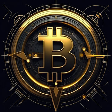 gold bitcoin symbol