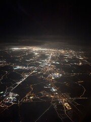 city in night