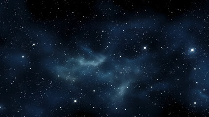 Mysterious star themed gradient background with countless twinkling stars