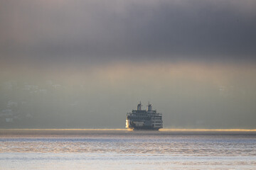Ferry Boat in the Puget Sound