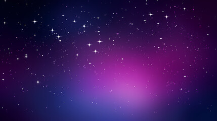 Fototapeta premium Gradient abstract stars background, starry night sky