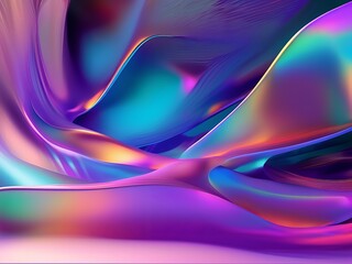 Abstract Colored Light Glowing Background Wallpaper