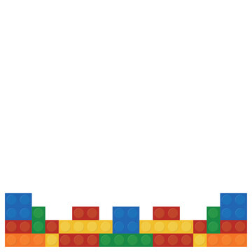 Lego Border Footer Blocks