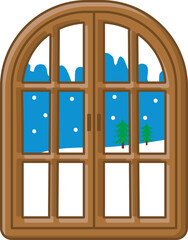 Single icon of Winter Season