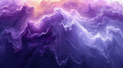Fototapeta premium Wallpaper abstract paint background, purple and white accent.