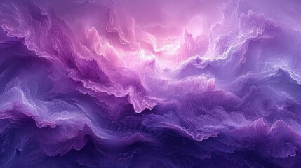 Fototapeta premium Wallpaper abstract paint background, light purple and white accent.