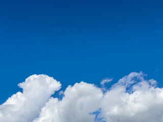 blue sky with clouds