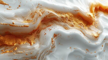 Wallpaper abstract paint background, brown and white accent, creative background.