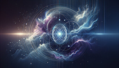 Obraz premium Quantum Interface: Fusion of Technology and Accessibility