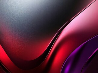 Metallic abstract wavy liquid background layout design tech innovation