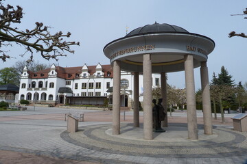 Margarethenbrunnen Kurplatz Bad Schmiedeberg
