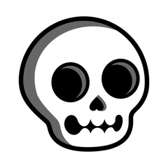 Skull Vector Logo Design Template