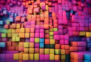 Cube. Geometric. Abstract. 3D. Pattern. Design. Cubic. Minimalist. Shape. Modern. Contemporary. Background. Grid. Perspective. Symmetry. Dimensional. Box. Visual. Cubic Arrangement. AI Generated.