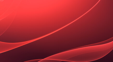 Vibrant Red Wave Design with Blue and Purple Elements in a Dynamic Abstract Background