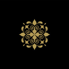 Ornaments elements mandala floral retro corners frames borders  art deco design vector file