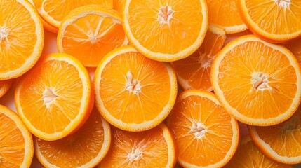 Vitamin C Splash - Sliced Oranges Close-Up