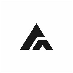 abstract triangle logo