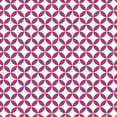 花七宝模様　L　7月 白×ルビーカラーRuby 情熱　勇気