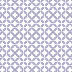 花七宝模様　L　2月 白×アメジストカラーAmethyst 高貴　誠実