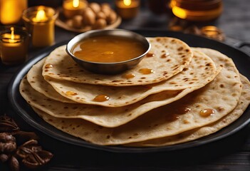 ingredients ie ghee surface Gothic colors chapati Asian/Indian ghee all sh pure sugared which wooden Popular Ramzan eggsugarhoney dark special CHILLA METHA
