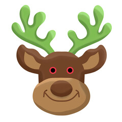 rudolph the reindeer © Finart