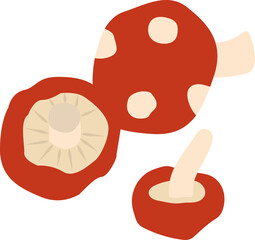 mushroom illustration