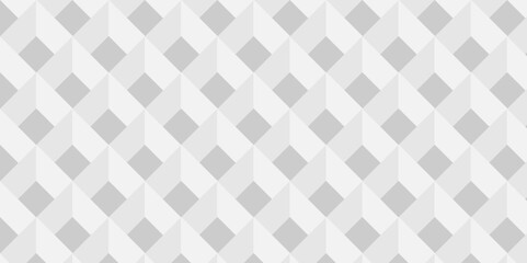 Minimal modern cubes geometric tile and mosaic wall grid backdrop hexagon technology wallpaper background. White and gray geometric block cube structure backdrop grid triangle texture vintage design.