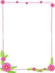 background and frame 