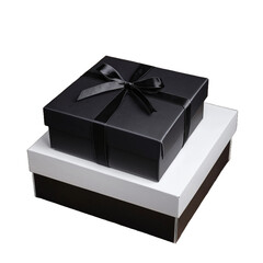 Gift box present isolated transparent background