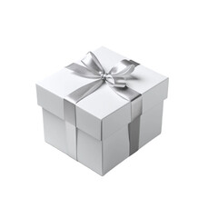 Fototapeta premium Gift box present isolated transparent background