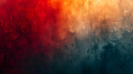 Close-up of Window With Red, Yellow, and Blue Color Scheme - obrazy, fototapety, plakaty