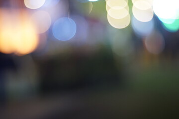 background with bokeh
