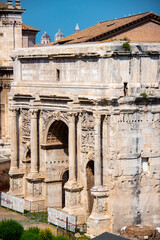 Obraz premium Septimius Severus Arch - Roman Forum - Italy
