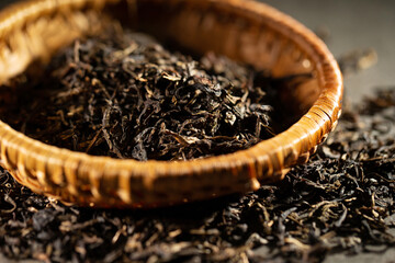 dried leaf tea, dried tea