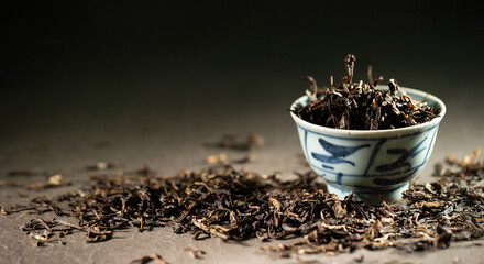 dried leaf tea, dried tea	