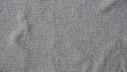 Heather gray sweatshirt cotton footer knitted fabric texture swatch - obrazy, fototapety, plakaty