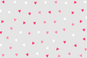 cute small love heart pattern backdrop for wrapping paper print
