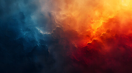 Colorful Cloud of Smoke