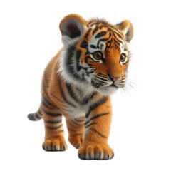 Fototapeta premium Cute little Tiger