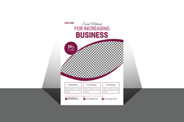 Business Flyer template, modern template,and modern design, perfect for creative professional business
