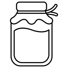 illustration of jar of honey